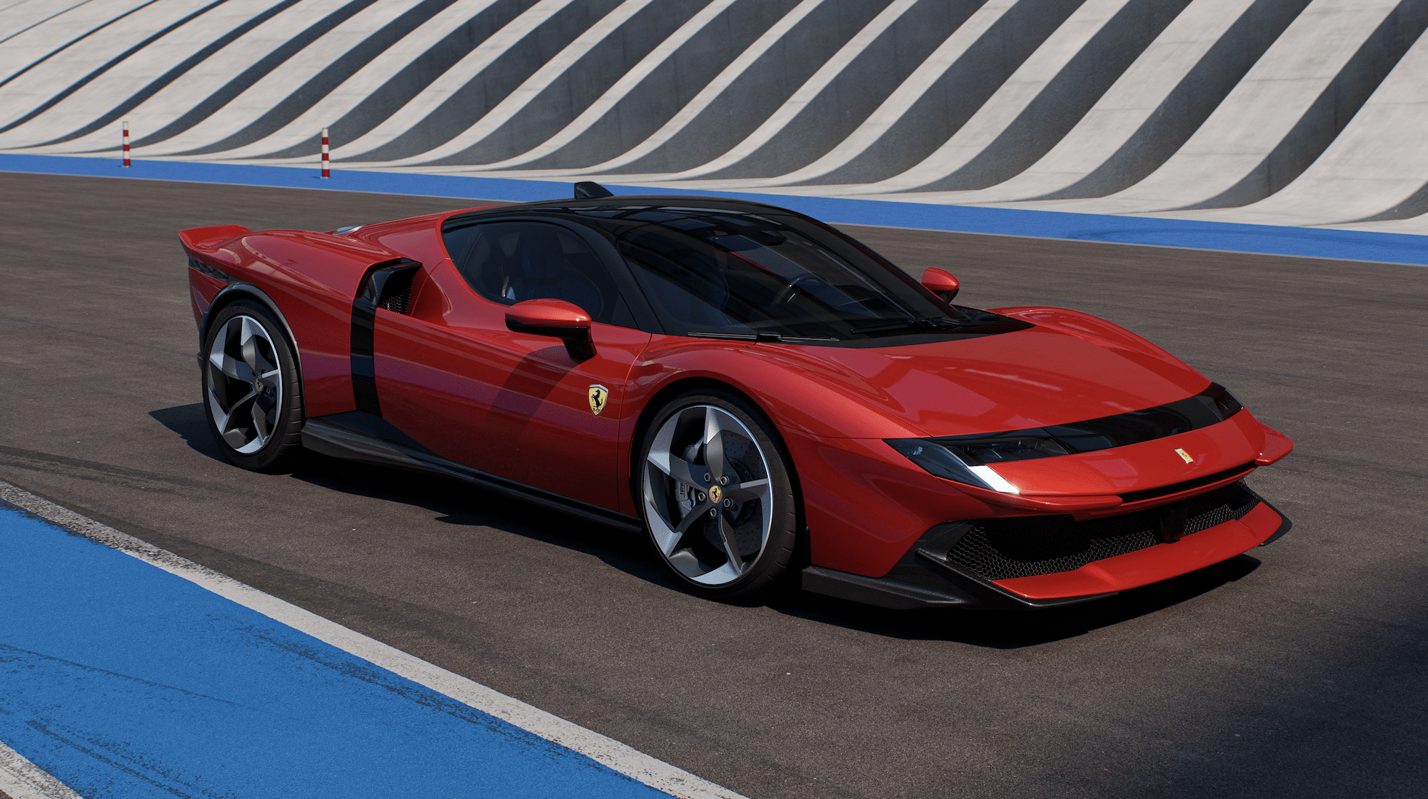 Ferrari 849 Testarossa. Plug-in hybridní V8 supersport s výkonem 1036 koní